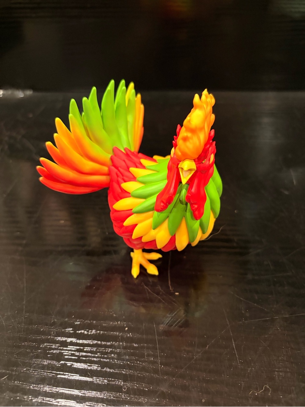 Spicy chicken figurine